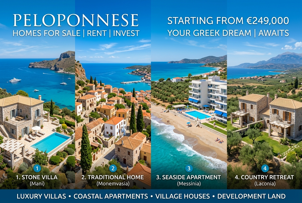 rent peloponnese modern villa pool design panoramic view kalamata