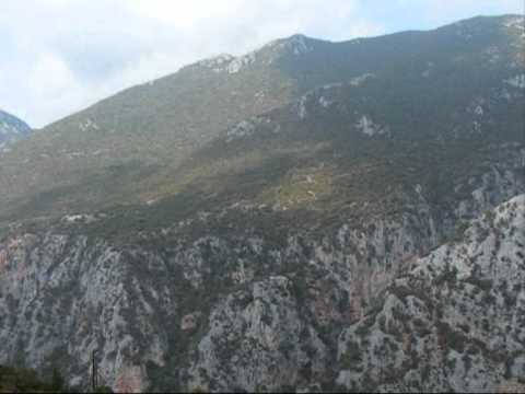 Mountains of Sparta, Greece